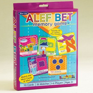 Aleph Bet Memory Game