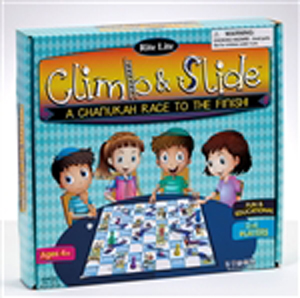 Climb and Slide: A Chanukah Racing Game