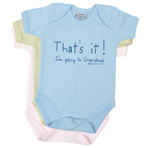 That's it! I'm going to Grandma's - Onesie and Tee