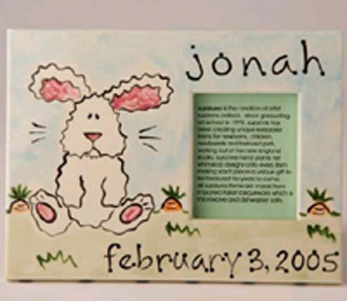 Personalized Picture Frame - Bunny