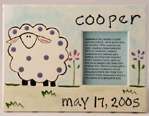 Personalized sheep Frame