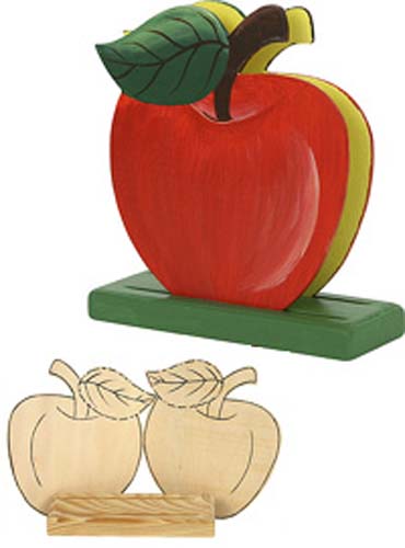 Apple Napkin Holder Wood Craft
