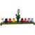 Flower Menorah - Wood Craft