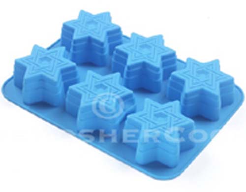 Star of David Silicone Cupcake Pan