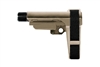 SBA3 Adjustable Pistol Brace -FDE