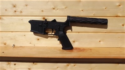 Red X Arms AR15 Pistol Lower Half -Diamond Fluted Tube