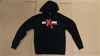 Red X Arms Pullover Hoodie