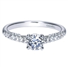 Solitaire Diamond Engagement Ring