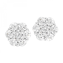 Diamond Earring Studs 1/10ctw 14K White Gold