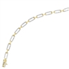 Diamond Link Bracelet 1/2 ctw. 10K Yellow Gold
