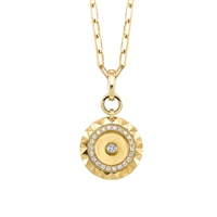 Diamond Pendant .33ctw. 14K Yellow Gold