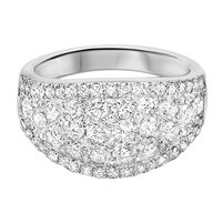 2.25 ctw Diamond PavÃ© Band in 14K White Gold