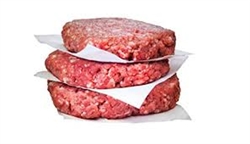 Beef Hamburger Patties (3/pack) ~ 1 lb