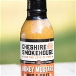 Cheshire Farms Honey Mustard Barbeque Sauce ~ 12 oz