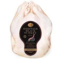 Heritage Black Turkey - Hormone, Antibiotic, and GMO-Free  ~ 12 to 14lbs