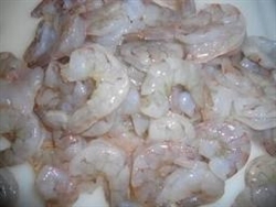 FROZEN Shrimp, Large, Peeled & Deveined (26-30/pack) ~ 1 lb