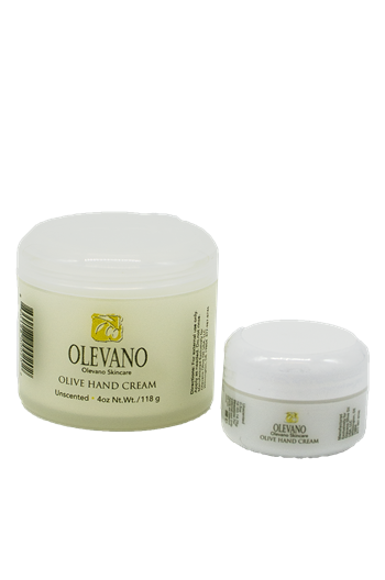 Olevanoil Cosmetic Hand Cream with  Travel Size 40z hand cream + 1/2 oz travel size