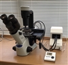 Olympus CKX 53 fluorescent inverted microscope with Coolled PE2 illuminator..pre-used  but immaculate