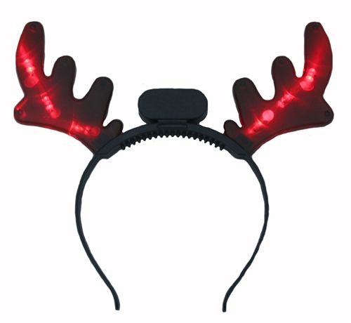 Light Up Red Nose Reindeer Set