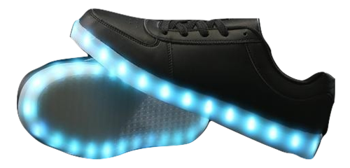 LED Shoes - Black (Men's Size 9)