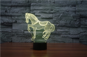 Laser Lamp - Horse