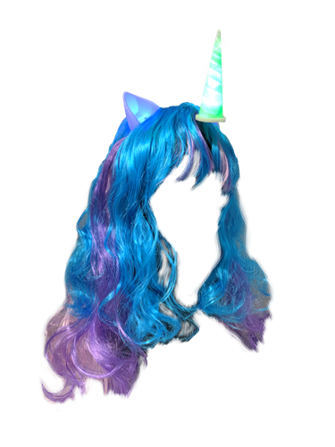 $3.99 per pc - Unicorn Headband with Hair - Lot of 717 pcs