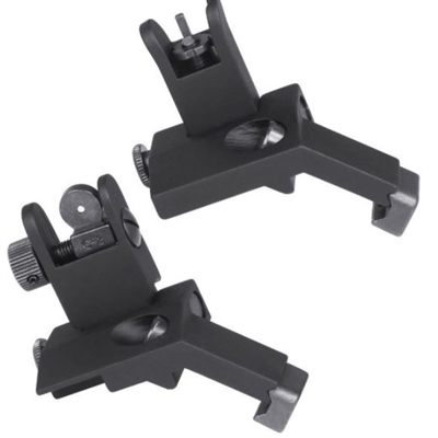 FLIP UP 45 DEGREE OFFSET FRONT AND REAR SIGHT SET