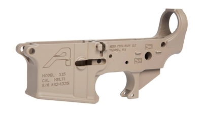 AERO PRECISION AR15 "GEN 2" MULTI. CAL. LOWER RECEIVER FDE