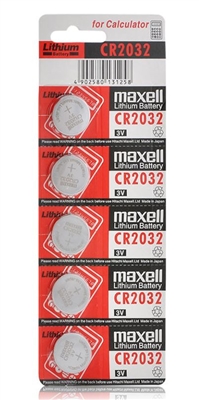 CR2032 MAXELL LITHIUM BATTERIES