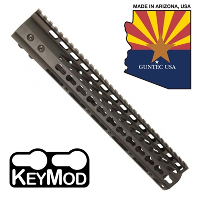 GUNTECH USA 12" ULTRA LW THIN KEYMOD RAIL