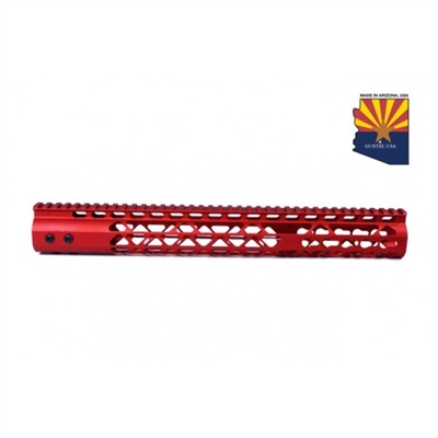 GUNTECH USA 15" AIR LITE KEYMOD "RED" RAIL