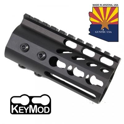 GUNTECH USA 4" ULTRA LW THIN KEYMOD RAIL