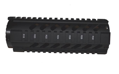 GUNTECH USA 7" FREE FLOATING QUAD RAIL