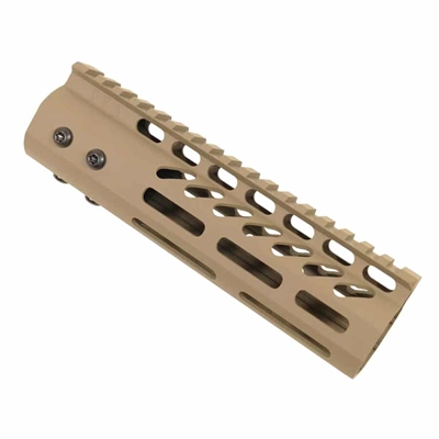 GUNTECH USA 7" FDE ULTRA LW THIN MLOK RAIL