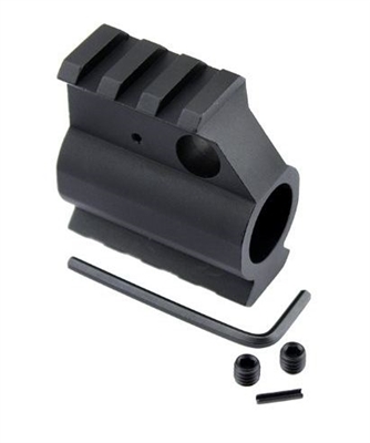 GUNTECH USA RAIL HEIGHT .750 GAS BLOCK ALUMINUM