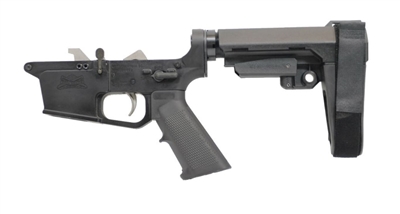AR-9 COMPLETE PISTOL LOWER WITH SBA3