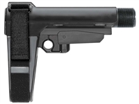 SB TACTICAL SBA3 PISTOL BRACE BLACK W/TUBE