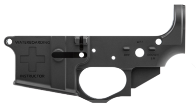 SPIKE'S TACTICAL AR15 "WATERBOARDING INSTRUCTOR" MULTI CAL LOWER RECEIVER