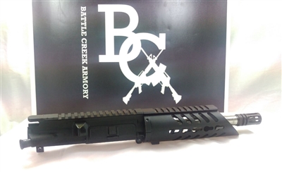 AR15 .223 WYLDE 7.5" SS UPPER W/ 7" SLANT NOSE KEYMOD