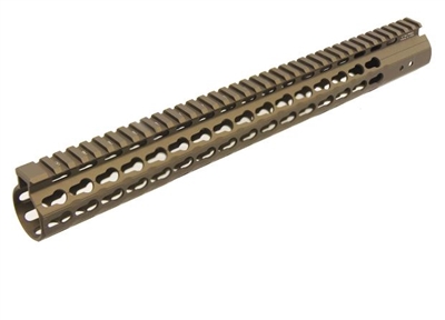 UTG PRO KEYMOD 15" BURNT BRONZE RAIL