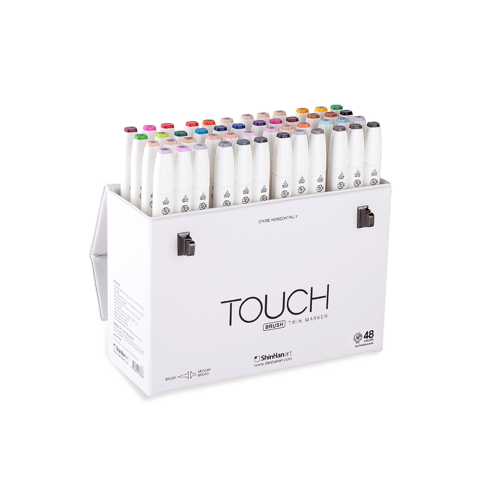 Shinhan : Touch Twin 60 Brush Marker Pen Set : A