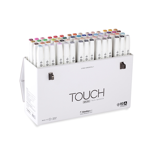 ShinHan TOUCH TWIN 60 BRUSH MARKER SET [A]