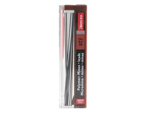 Aristo Finelead Polymer 0.50 2B mechanical pencil refill