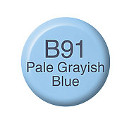 Copic Ink B91 Pale Grayish Blue