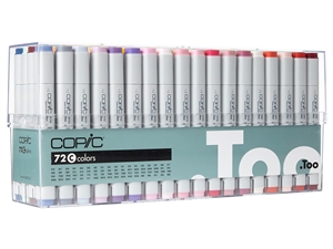 Copic Classic Markers 72 Color Set C