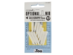 COPIC Classic Marker Nibs Calligraphy 5mm (Set of 10)