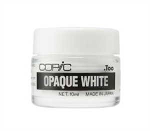 Copic - Opaque White Pigment for use with paint brush or empty copic marker