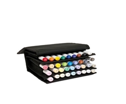 * COPIC 36pc Empty Wallet for Marker Storage Organizer Carrying Case with Velcro