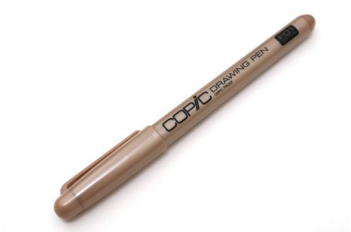 Copic® Drawing Pen, F01, Black 