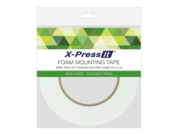 X-Press It Double Sided Foam Tape 18mm x 4mm (3/4 inch x 4.4 yds.)